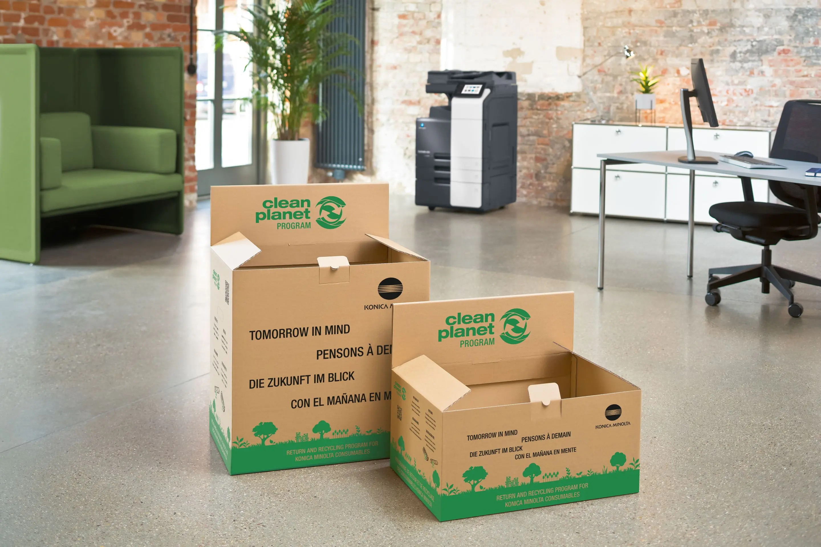 Print supplies recycling